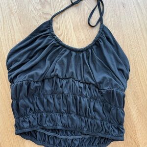 Sunday in Brooklyn black Halter Top